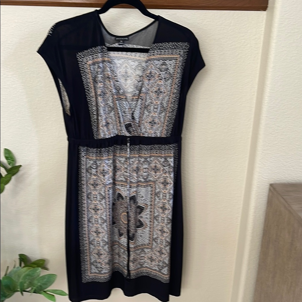 Enforced Studio Dress Black Gray